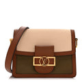 Louis Vuitton Taurillon Mini Dauphine Creme Kombe