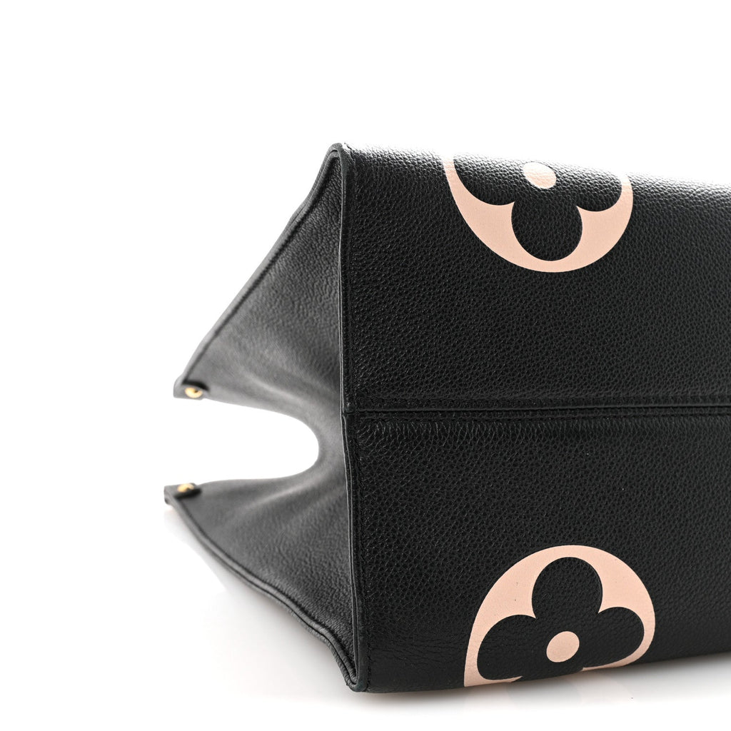 Louis Vuitton Empreinte Monogram Giant Onthego GM Black Beige