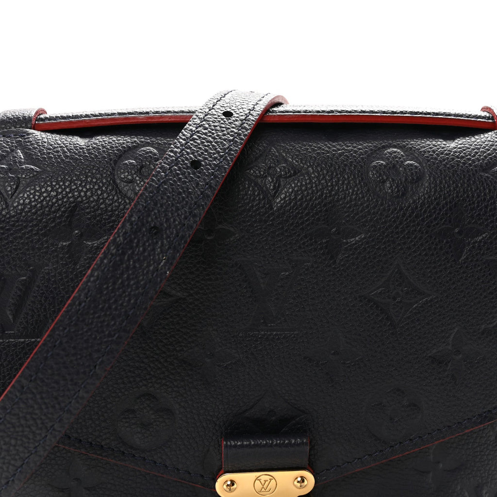 Louis Vuitton Empreinte Pochette Metis Marine Rouge