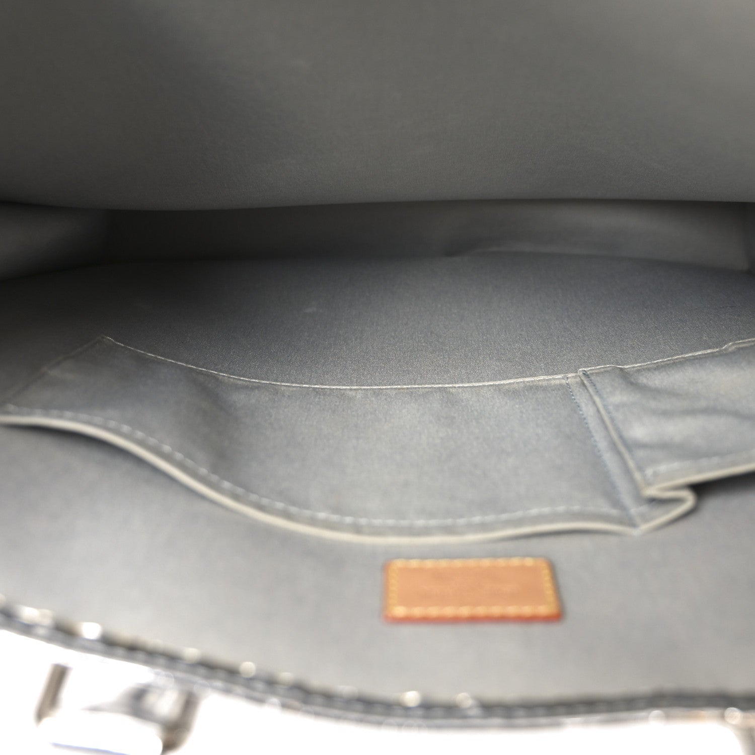 Louis Vuitton Monogram Miroir Sac Plat Silver