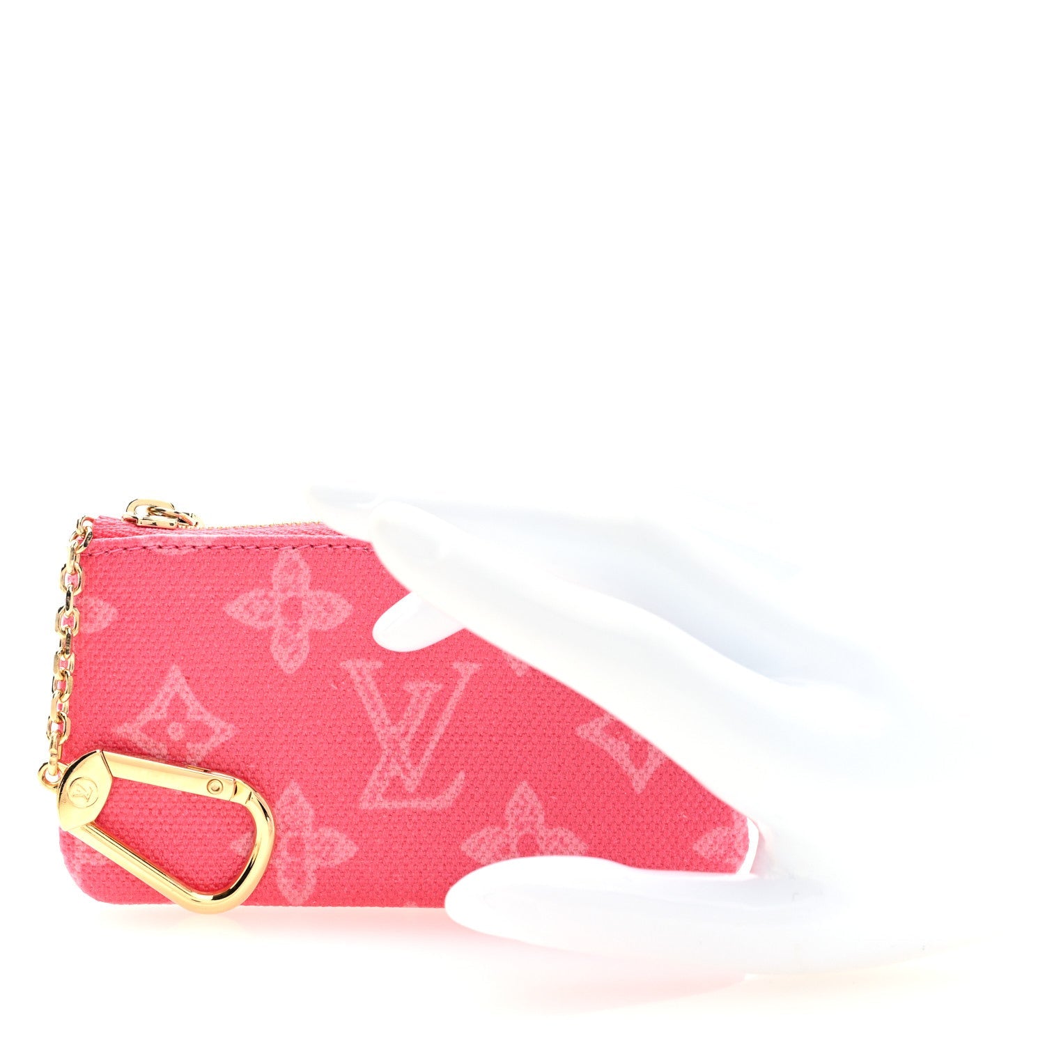 Louis Vuitton Monogram Origine Key Pouch  Rose Ruban