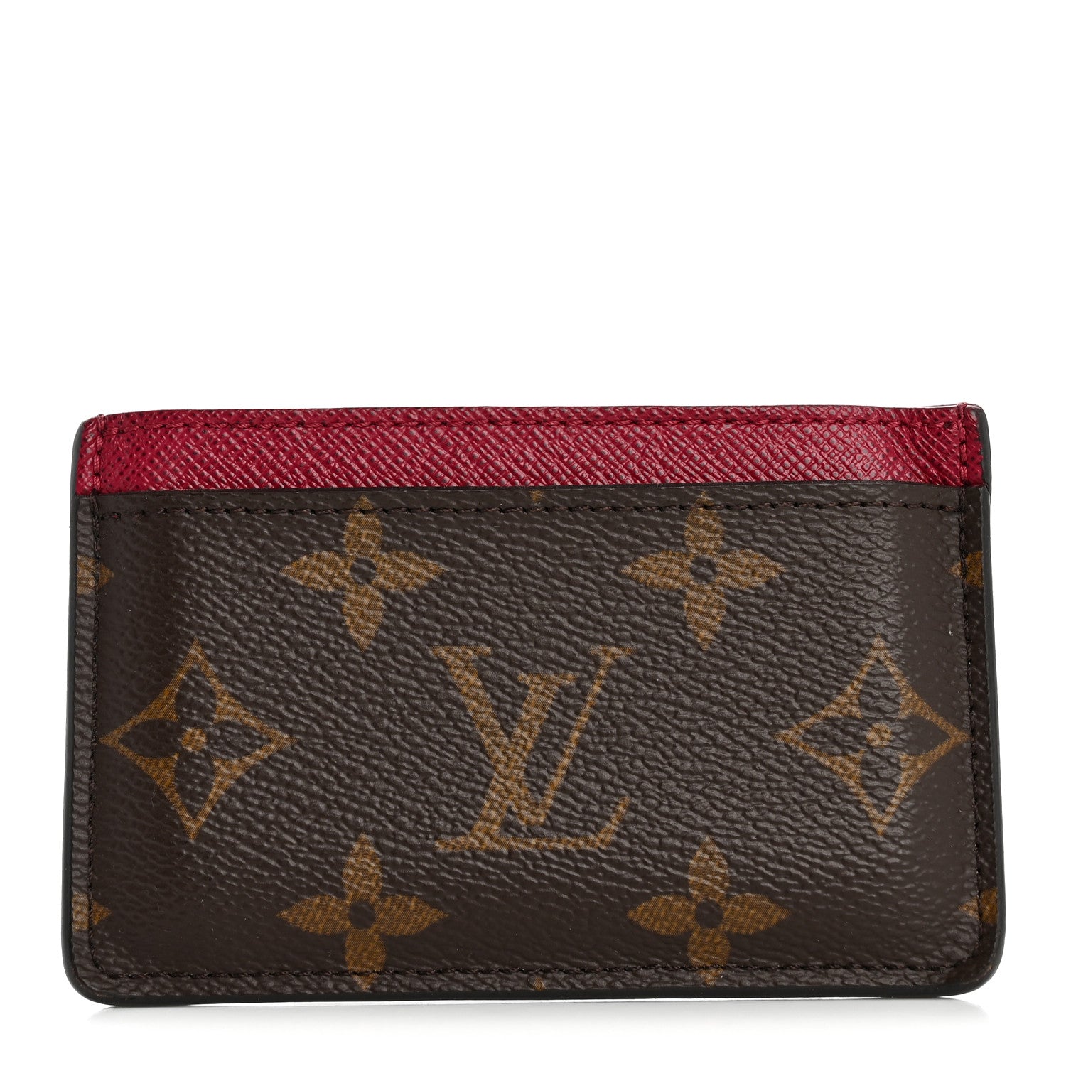 Louis Vuitton Monogram Card Holder Fuchsia