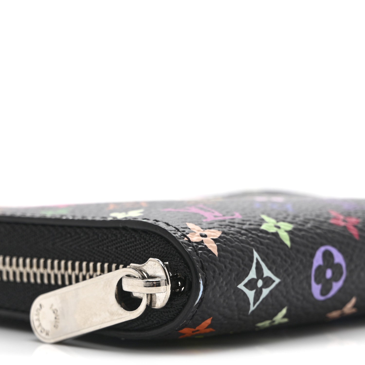 Louis Vuitton LV x TM Monogram Multicolor Zippy Coin Purse Black