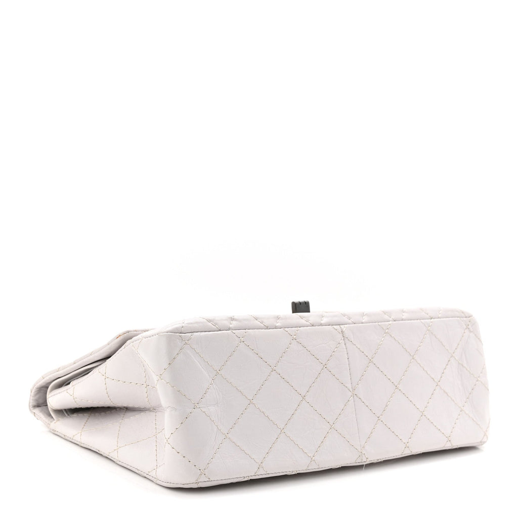 Chanel Aged Calfskin 2.55 Reissue 226 Flap White