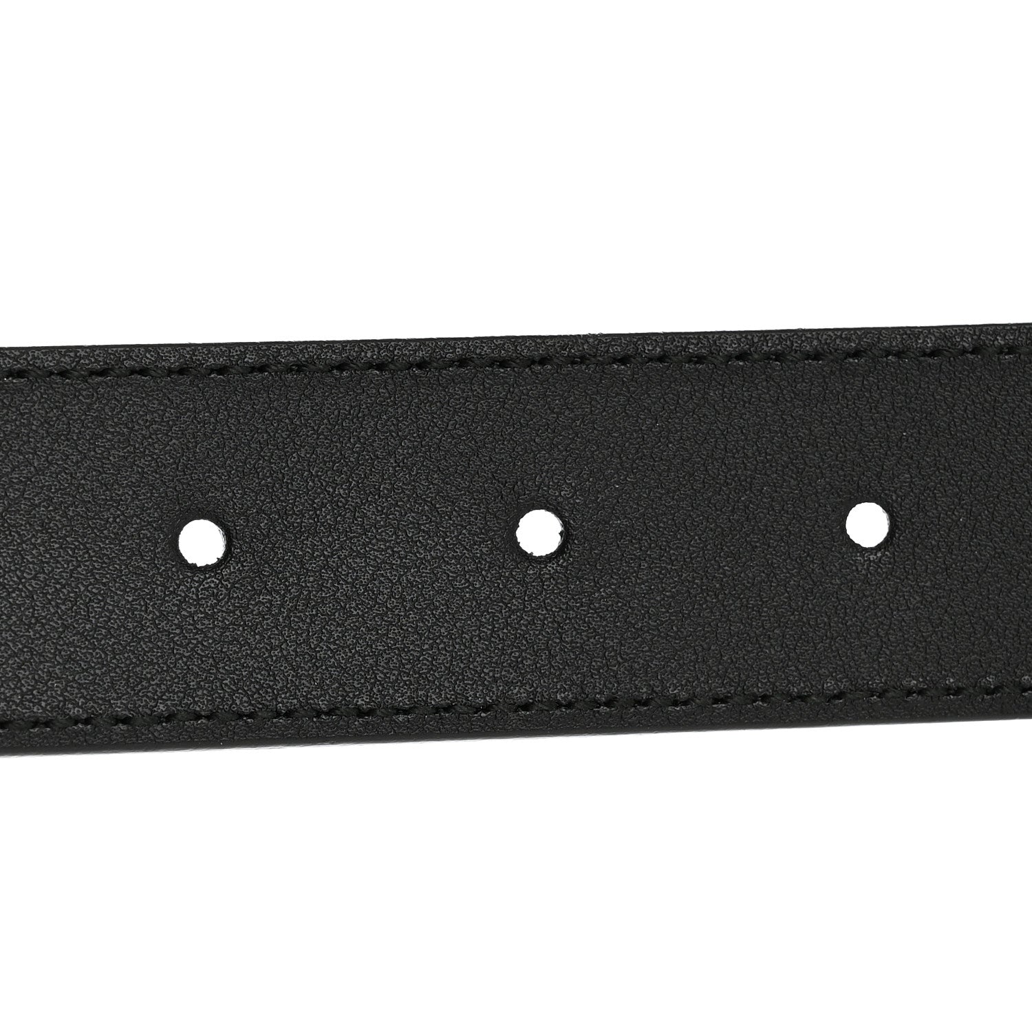 Gucci Calfskin Double G 30mm 70 28 Belt Black