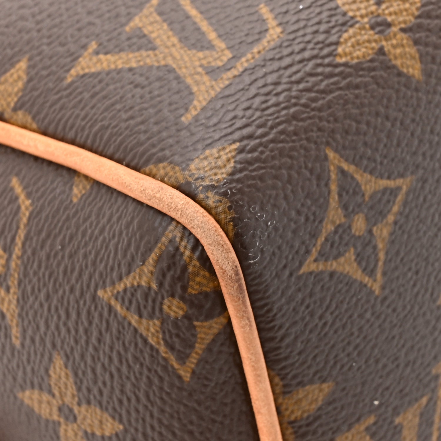 Louis Vuitton Monogram Speedy Bandouliere 20 Beige