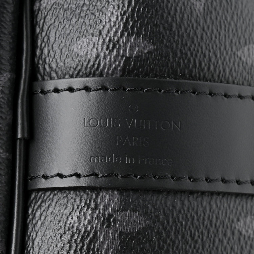 Louis Vuitton Monogram Eclipse Keepall Bandouliere 55