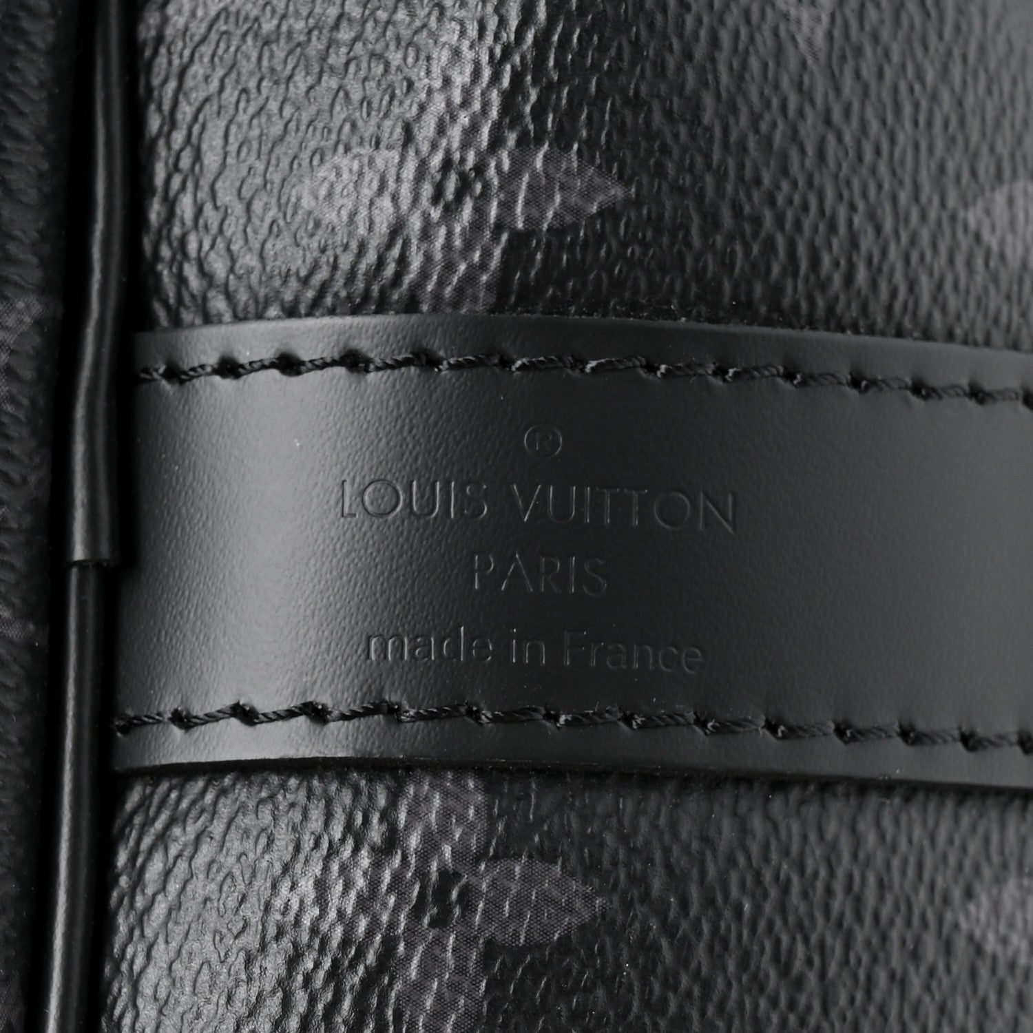 Louis Vuitton Monogram Eclipse Keepall Bandouliere 55