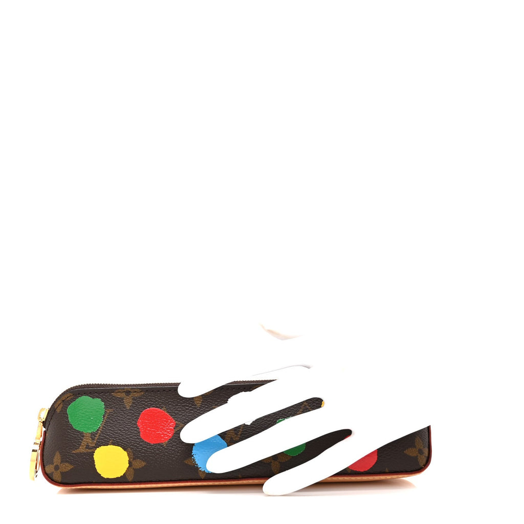 Louis Vuitton X YK Monogram Dots Elizabeth Pencil Pouch Multicolor