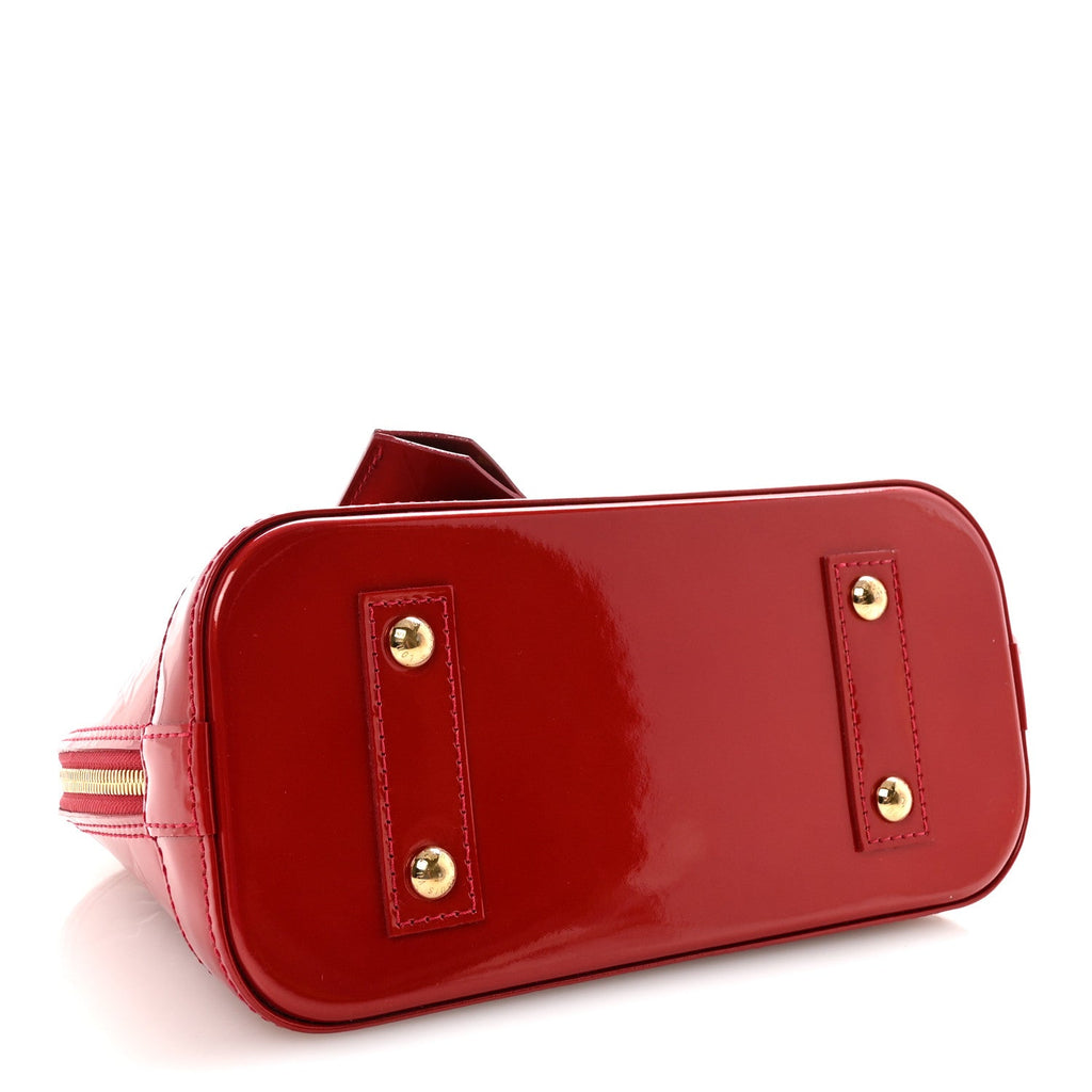 Louis Vuitton Vernis Alma BB Pomme D'Amour