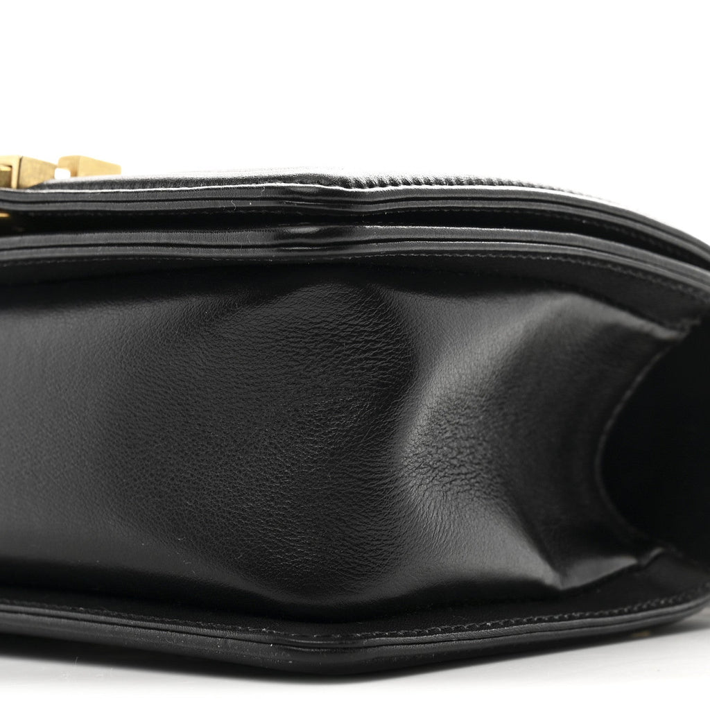 Chanel Calfskin Quilted Small Boy Flap Black