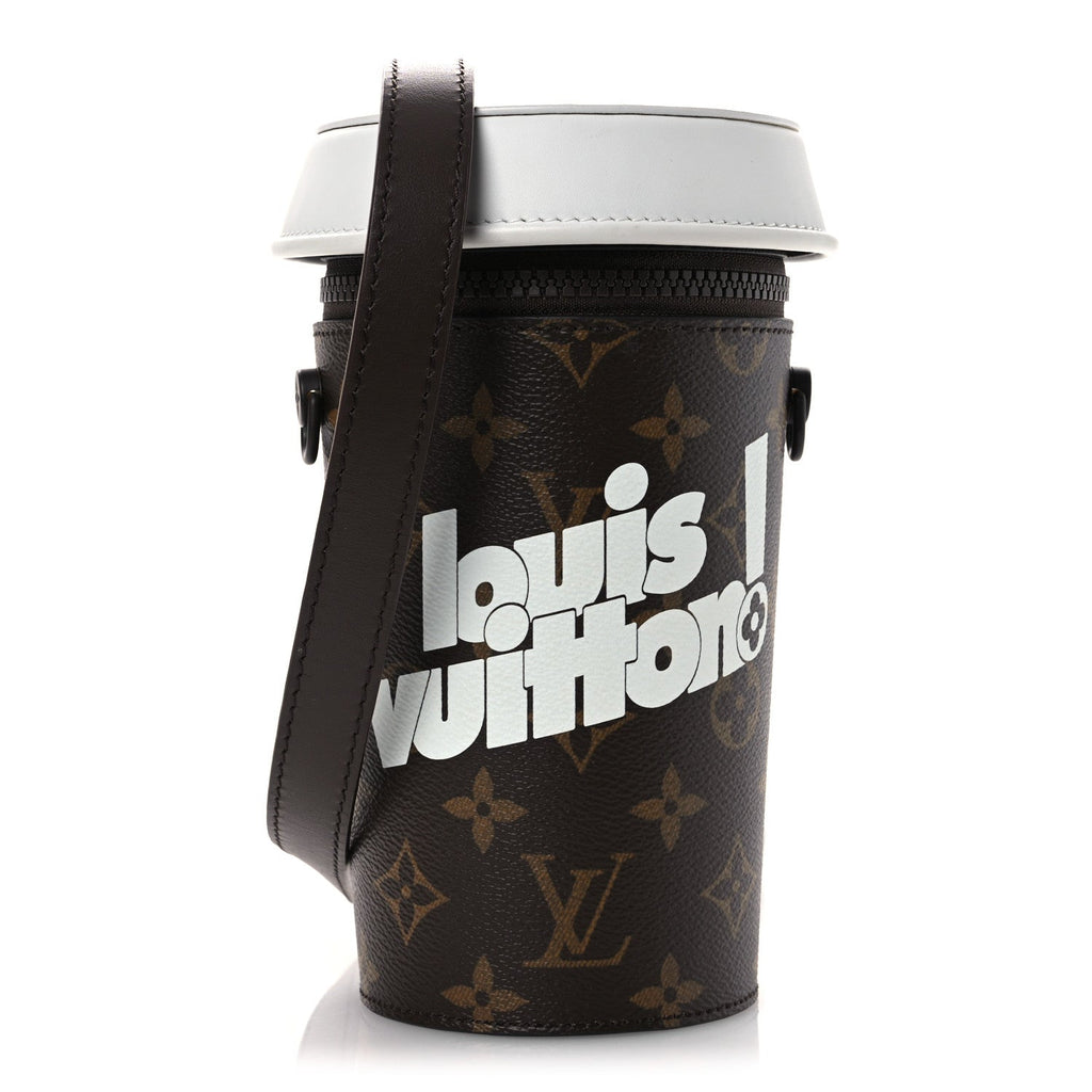 Louis Vuitton Monogram Calfskin Everyday LV Coffee Cup Pouch