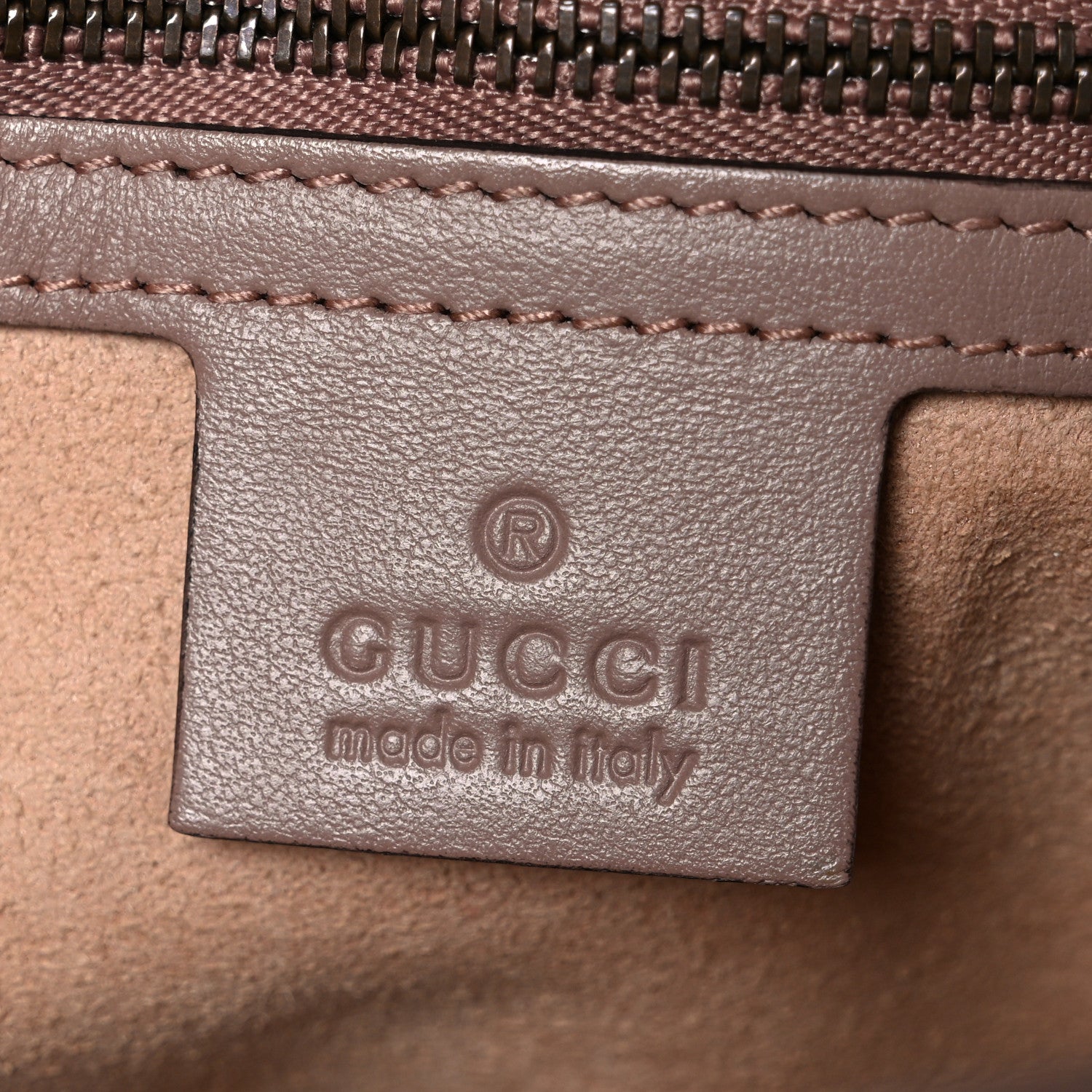 Gucci Calfskin Matelasse Small GG Marmont Shoulder Bag Porcelain Rose