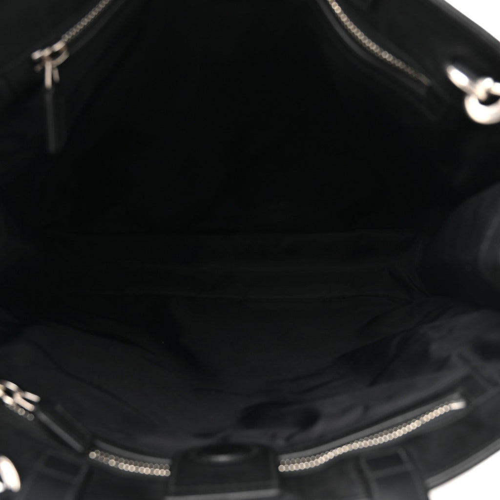 Gucci Soft GG Supreme Monogram Web Vertical Tote Black