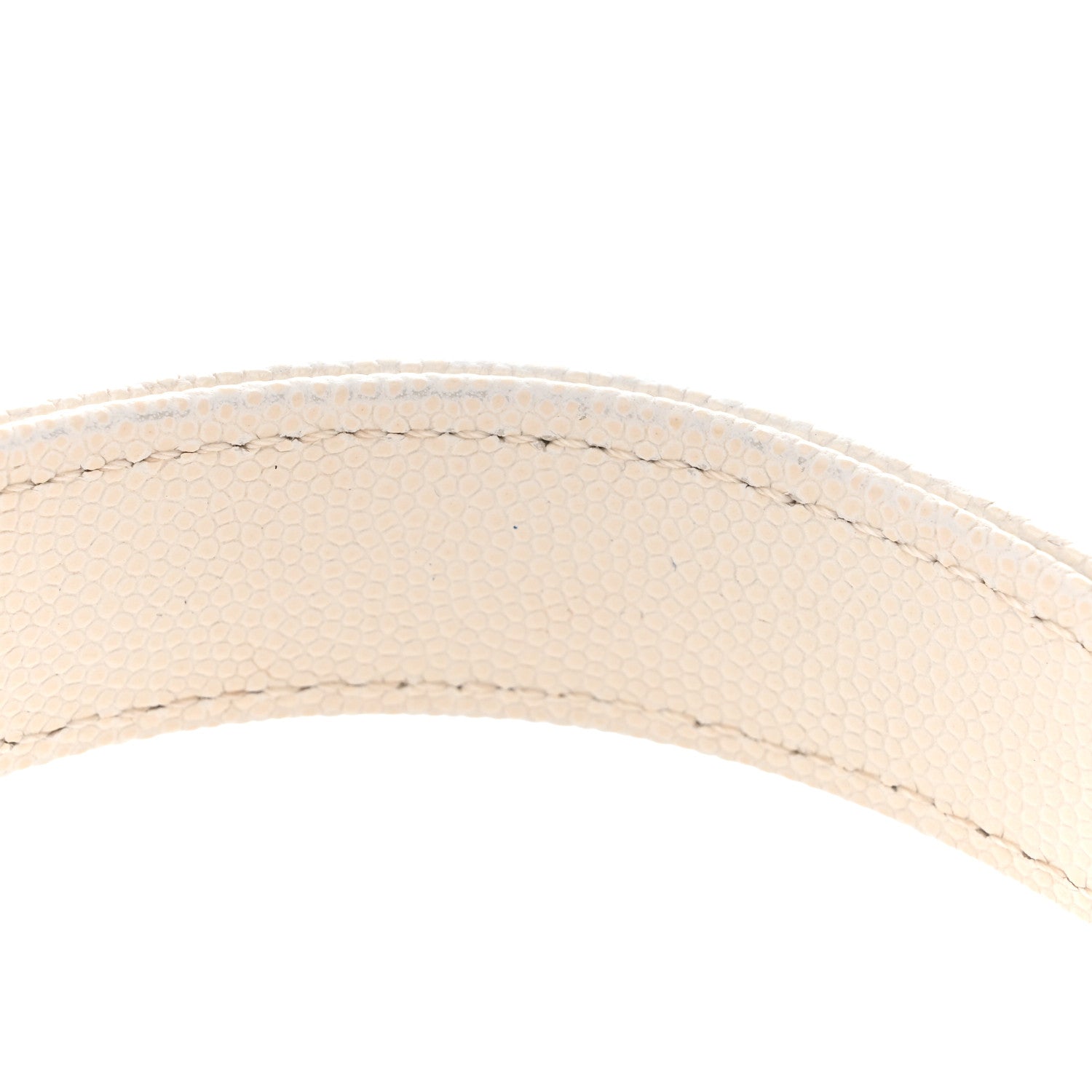 Chanel Caviar Quilted Mini Retro Twist Top Handle Flap White