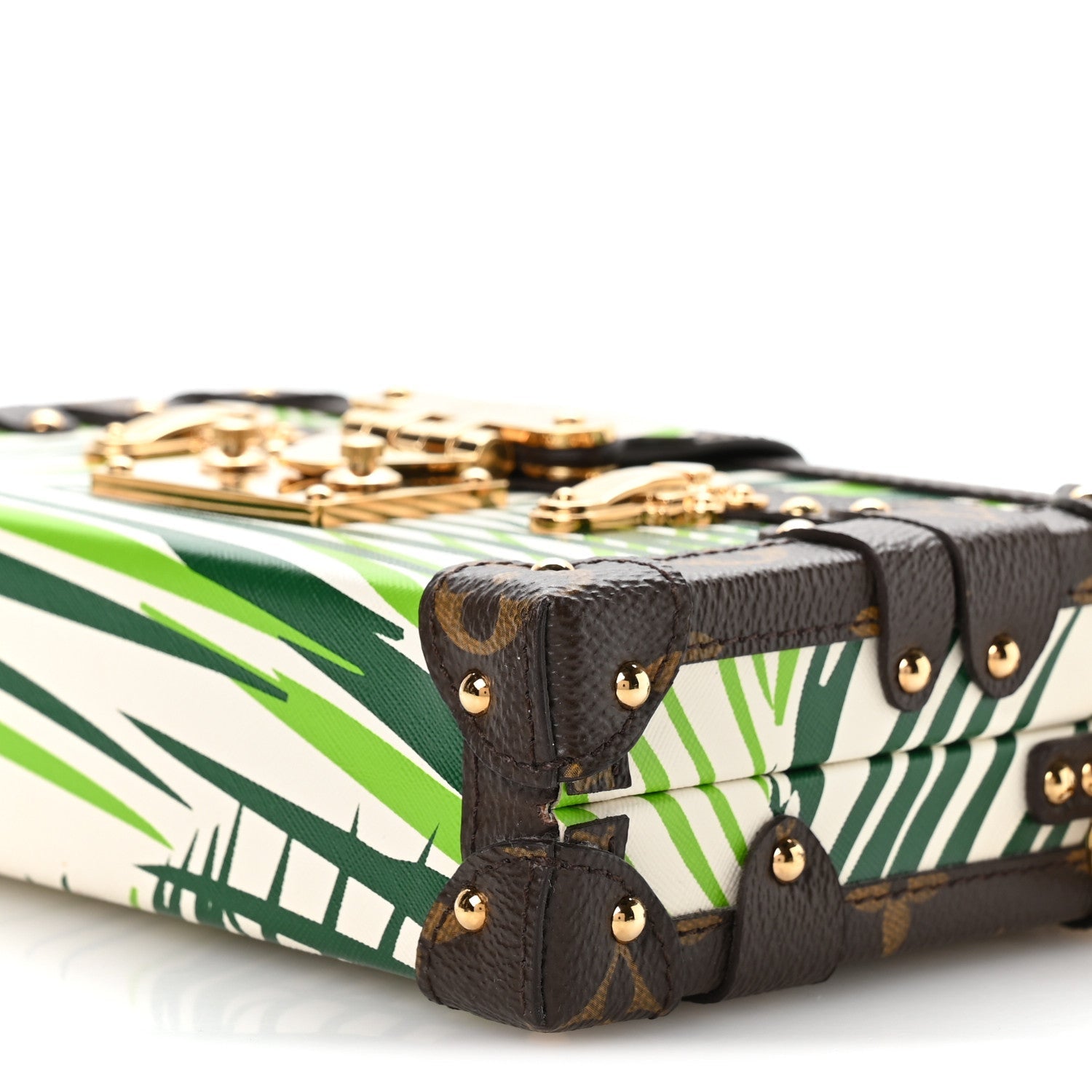 Louis Vuitton Monogram Palm Trees Print Petite Malle