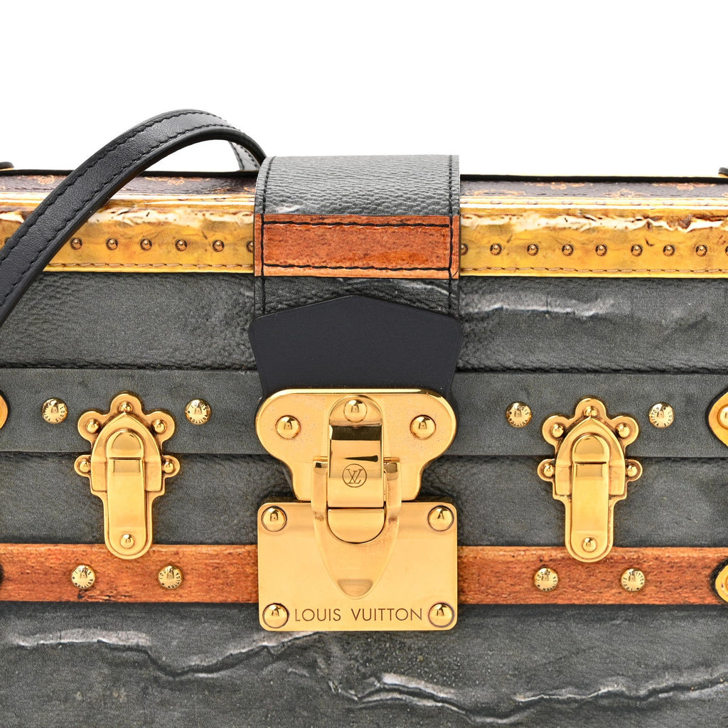 Louis Vuitton Calfskin Transformed Monogram Petite Malle