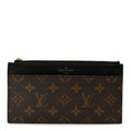 Louis Vuitton Monogram Slim Purse Black