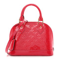 Louis Vuitton Vernis Alma BB Hot Pink