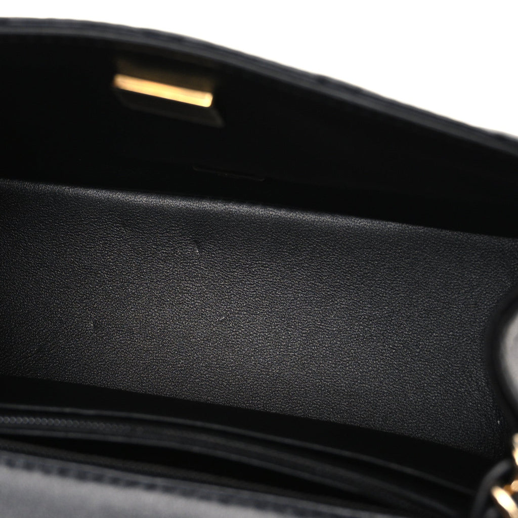 Chanel Lambskin Quilted Mini Square Flap Black