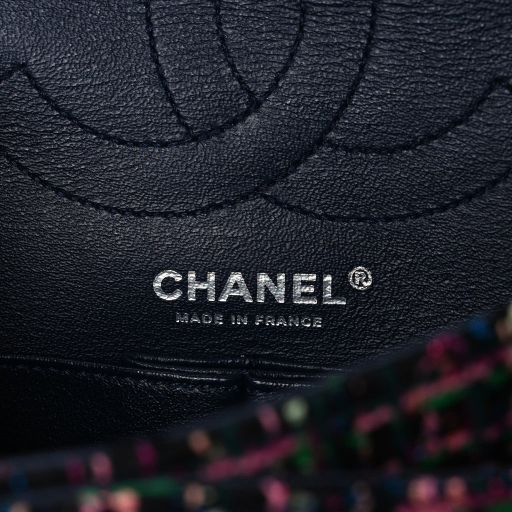 Chanel Tweed Resin 2.55 Reissue 225 Flap Pink