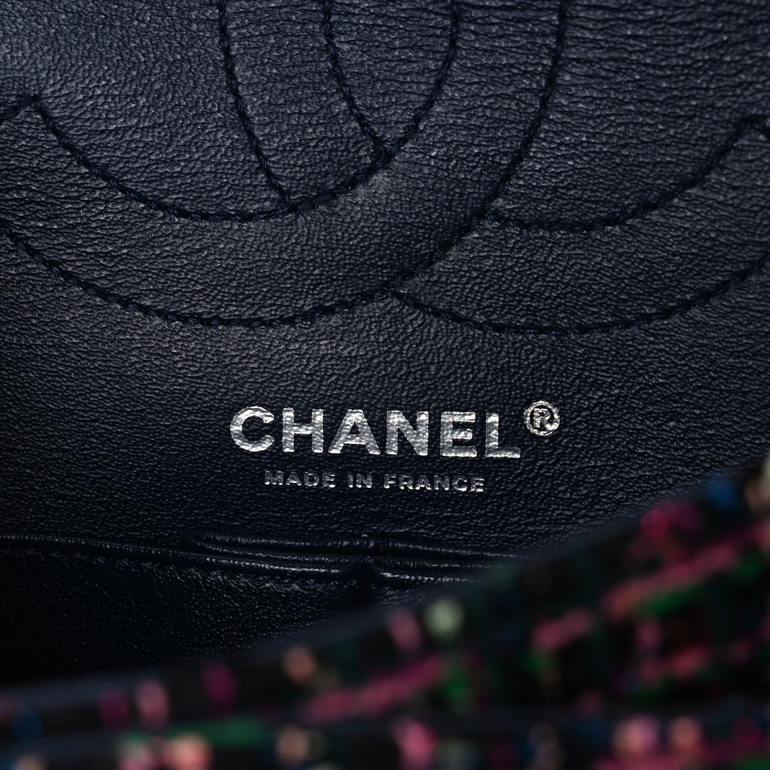 Chanel Tweed Resin 2.55 Reissue 225 Flap Pink