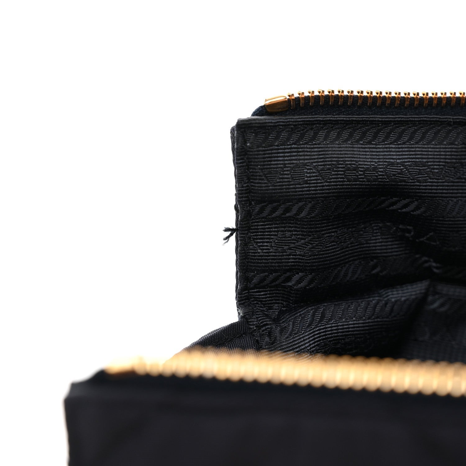 Prada Nylon Tessuto Impuntu Quilted Tote Baltico