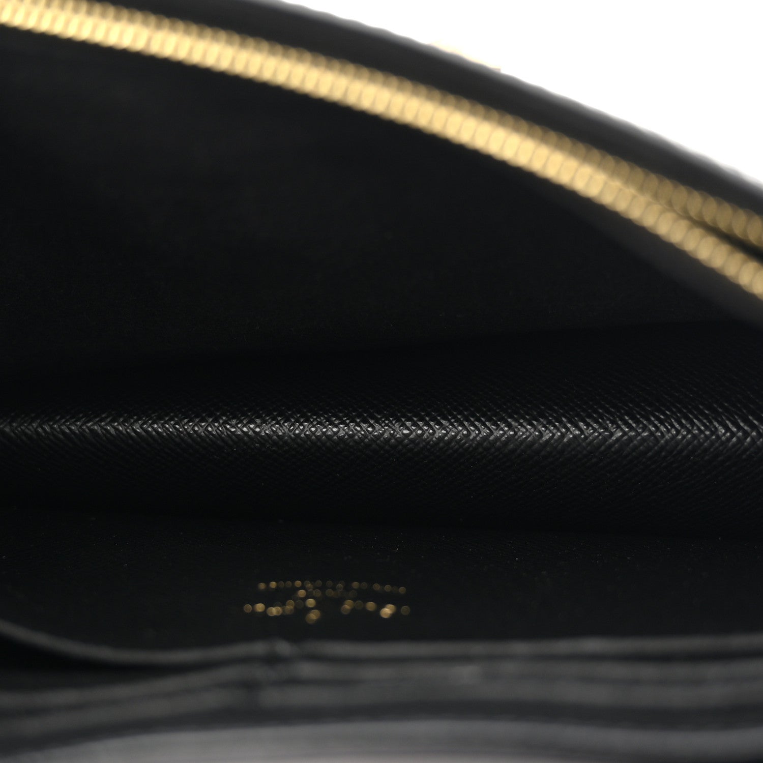 Louis Vuitton Epi Twist Belt Chain Wallet Black