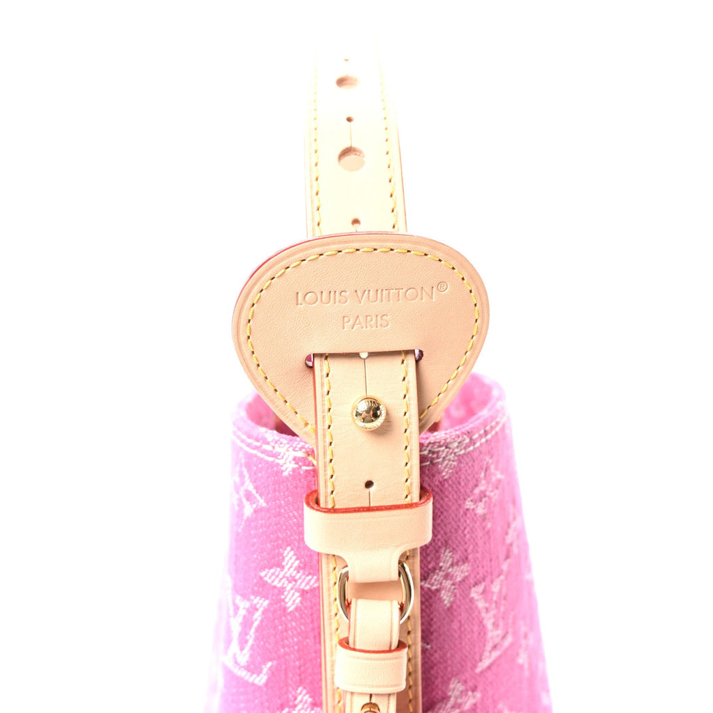 Louis Vuitton Monogram Denim All In BB Fuchsia