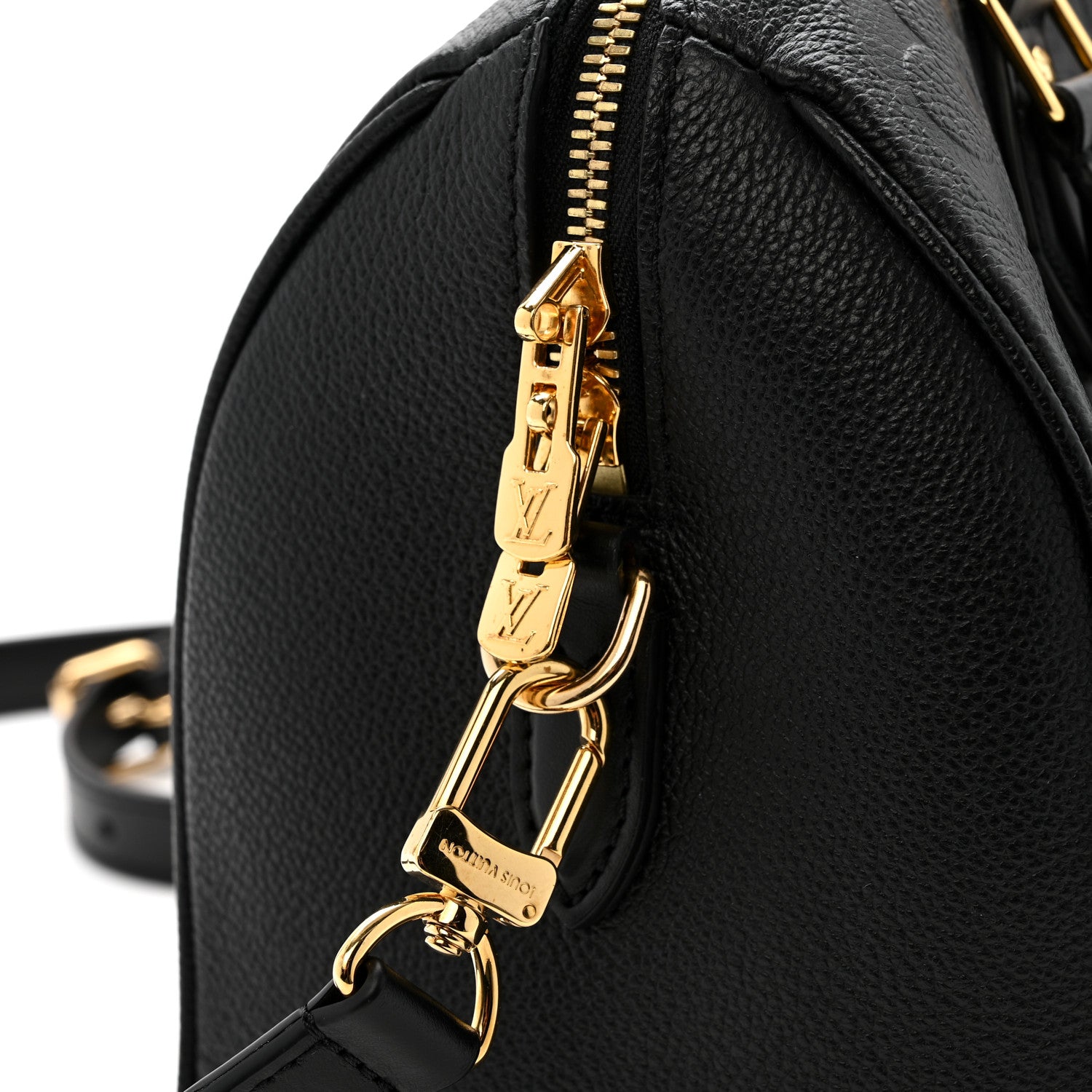 Louis Vuitton Empreinte Monogram Giant Speedy Bandouliere 25 Black