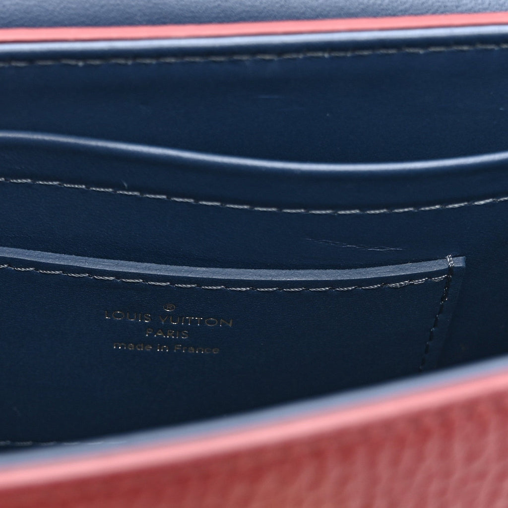Louis Vuitton Taurillon Twist One Handle BB Griotte