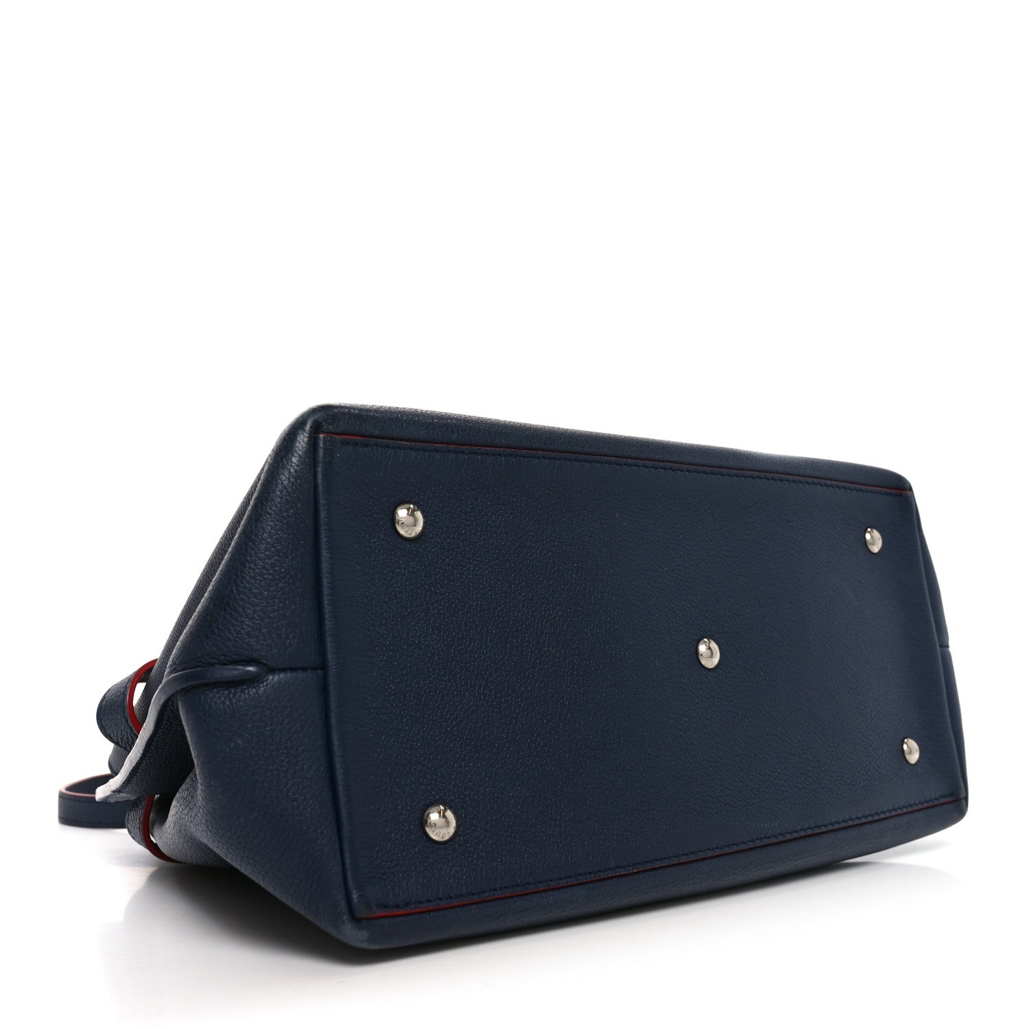 Louis Vuitton Calfskin Lockme Day Marine Rouge