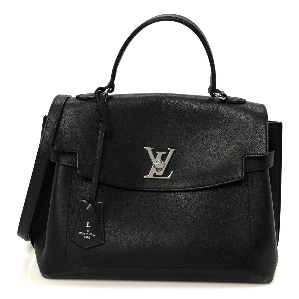 Louis Vuitton Soft Calfskin My Lockme Top Handle Black