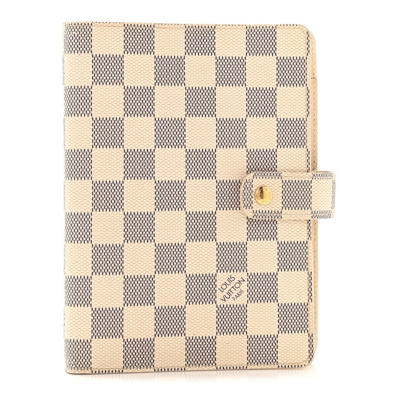 Louis Vuitton Damier Azur Medium Ring Agenda Cover