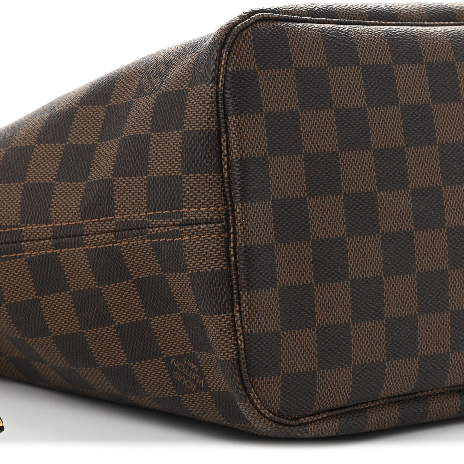 Louis Vuitton Damier Ebene Neo Neverfull MM Rose Ballerine