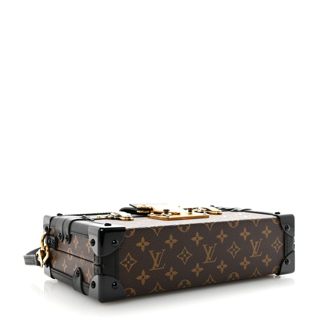Louis Vuitton Monogram Petite Malle Black