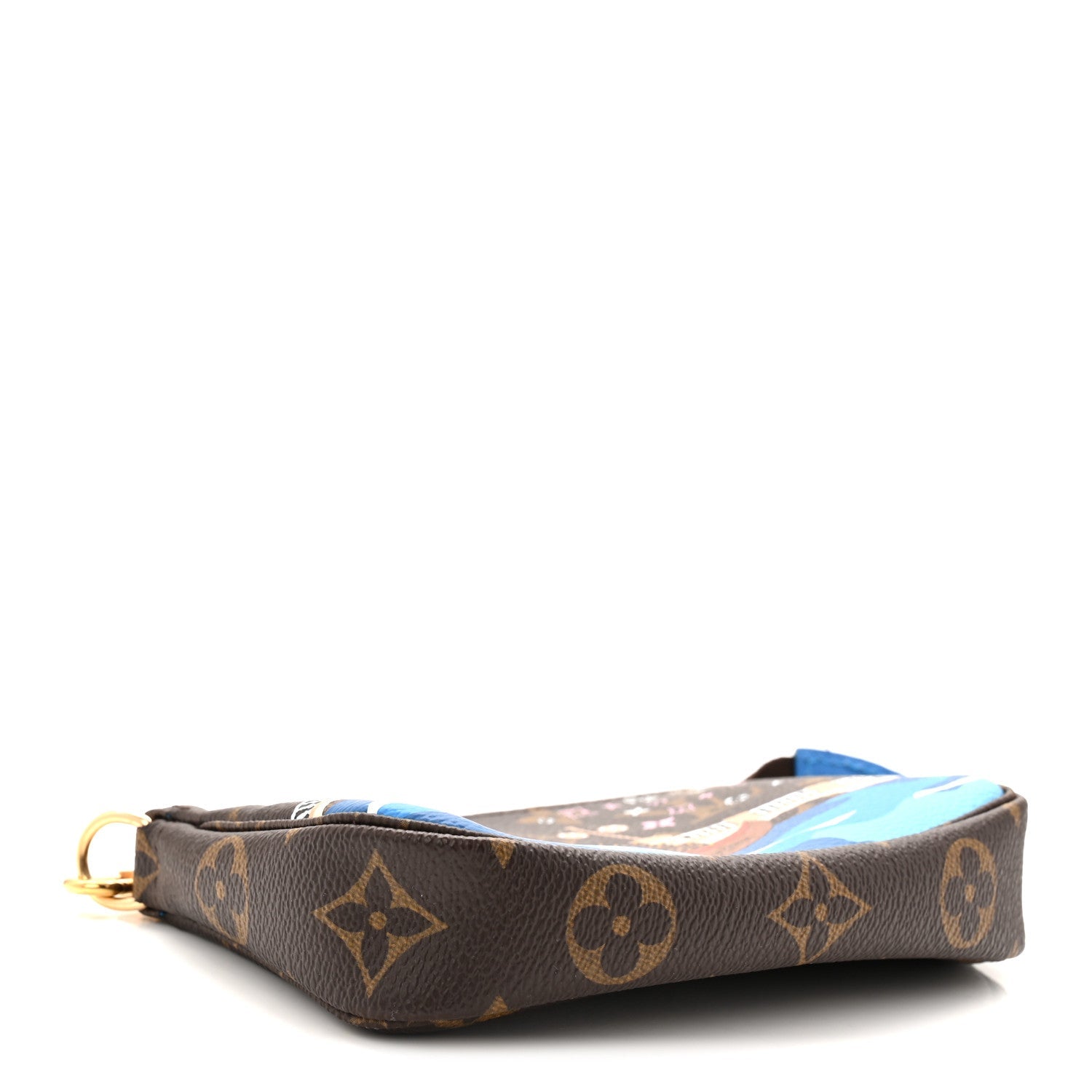 Louis Vuitton Monogram 2019 Christmas Animation Mini Venice Pochette Accessories Blue