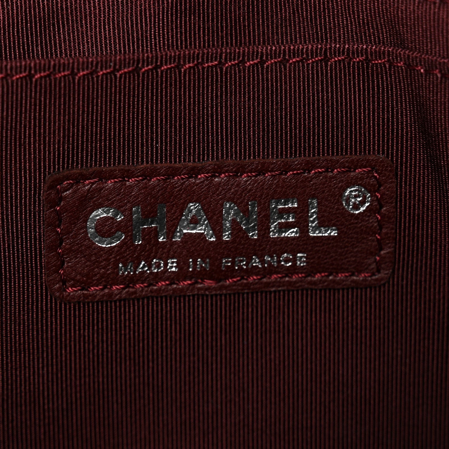 Chanel Patent Quilted Secret Label Medium Flap Black
