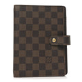 Louis Vuitton Damier Ebene Medium Ring Agenda Cover