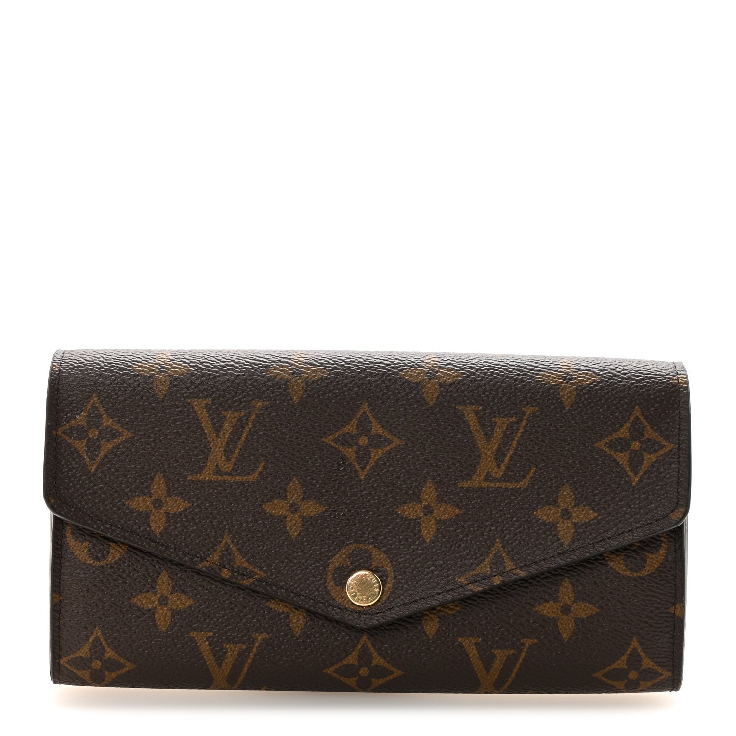 Louis Vuitton Monogram Sarah Wallet NM Coquelicot