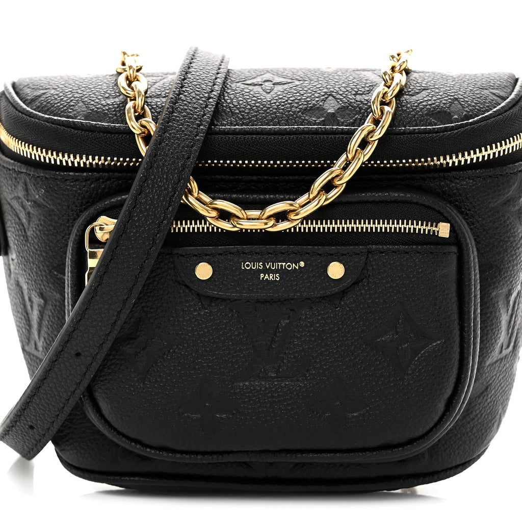 Louis Vuitton Empreinte Mini Bumbag Black