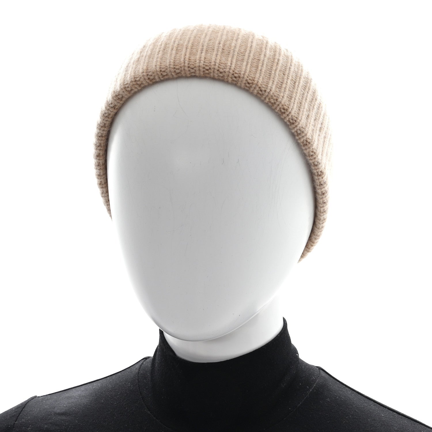 Louis Vuitton Cashmere LV Spark Beanie Beige