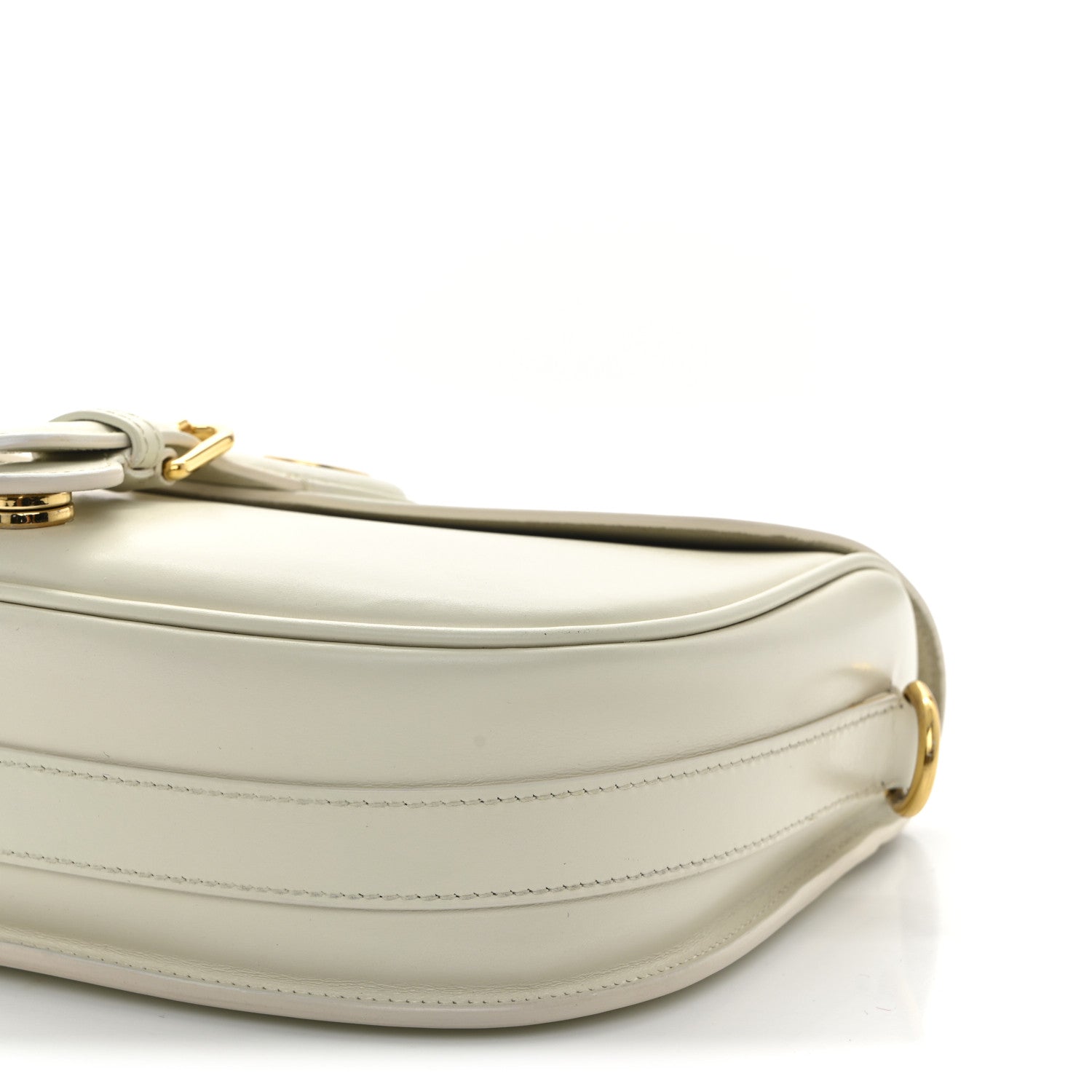 Christian Dior Box Calfskin Medium Bobby Flap Latte