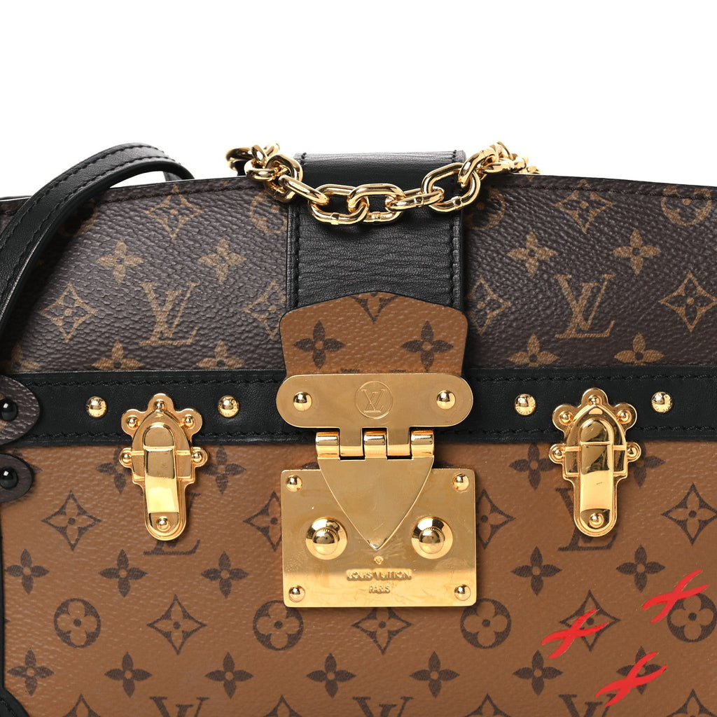Louis Vuitton Reverse Monogram Trunk Clutch