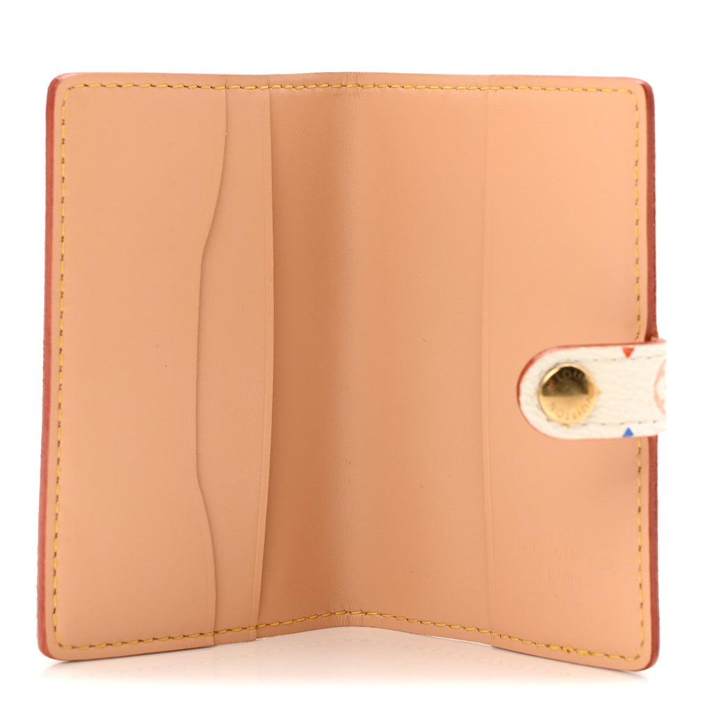 Louis Vuitton Monogram Multicolor Carnet de Bal Mini Agenda Cover White