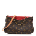 Louis Vuitton Monogram Pallas Clutch Poppy