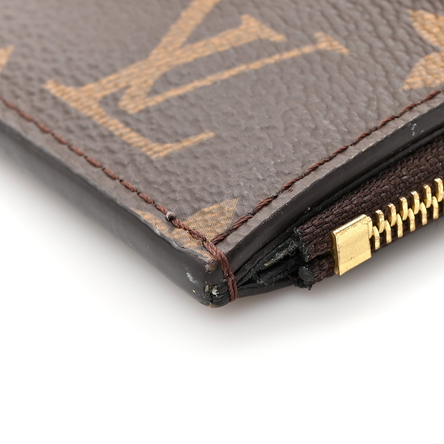 Louis Vuitton Monogram Recto Verso Card Holder Black