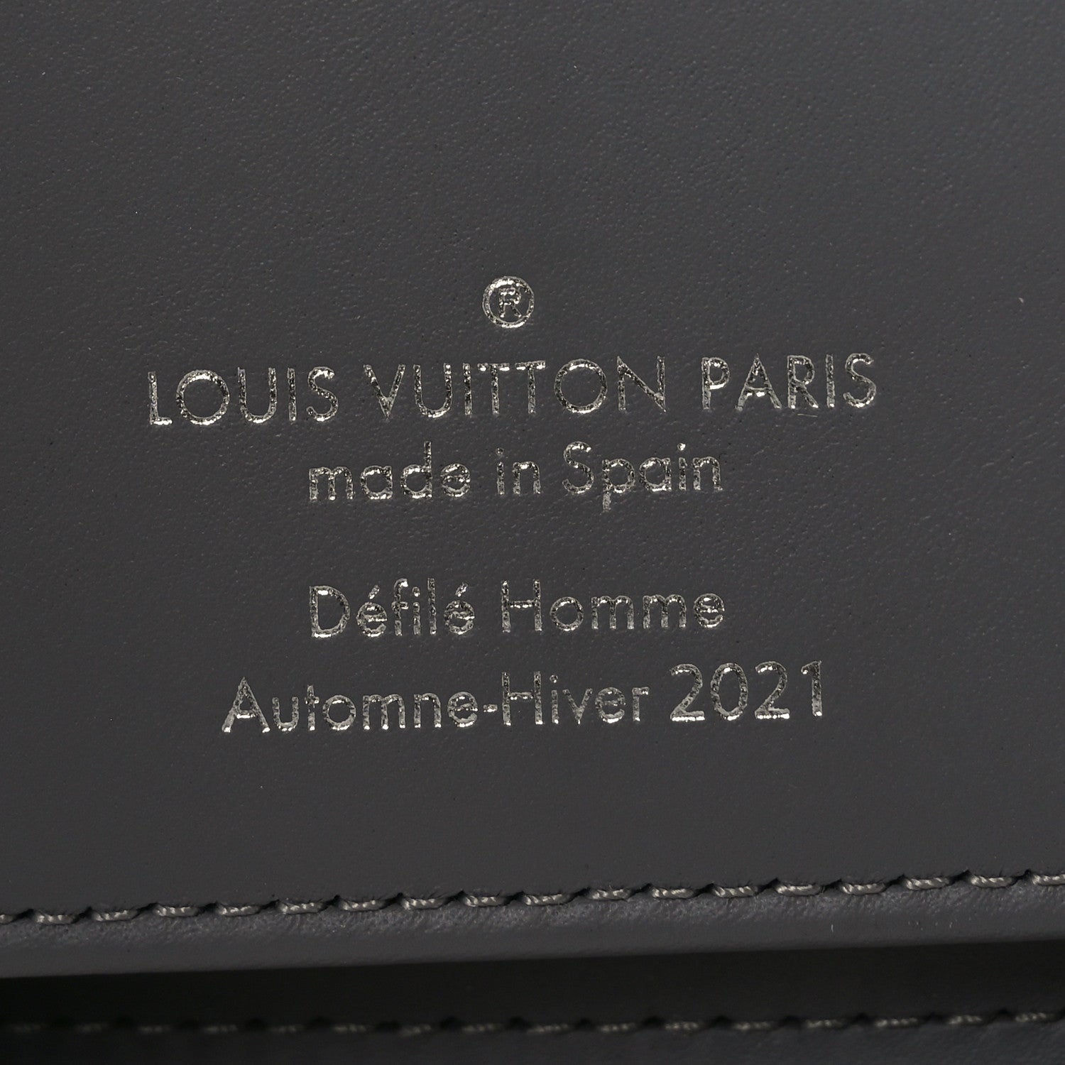 Louis Vuitton Monogram Mirror Zippy Wallet Silver