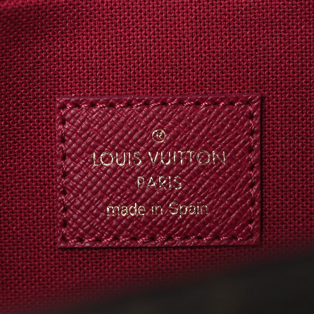 Louis Vuitton Monogram Pochette Felicie Chain Wallet Fuchsia
