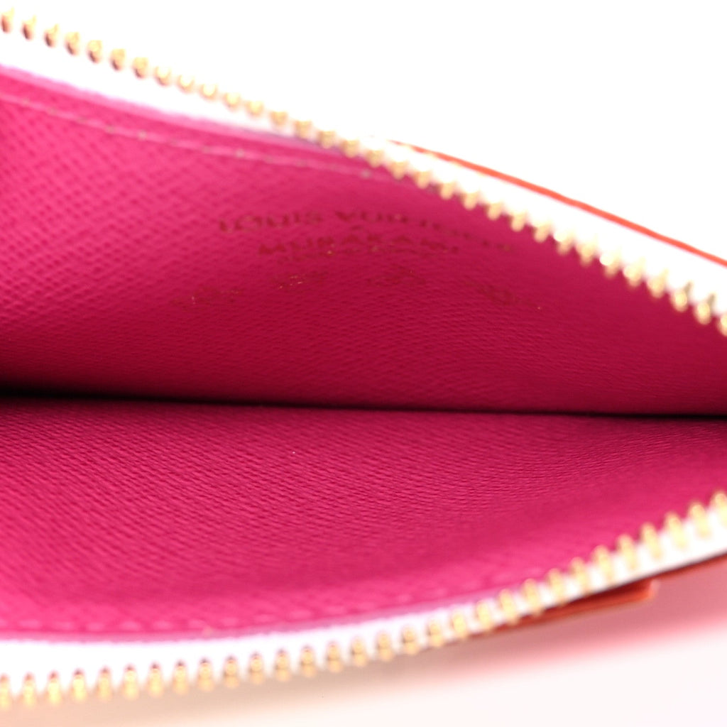 Louis Vuitton LV X TM Monogram Romy Card Holder Kawaii Pink